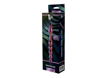 Dream Toys Glamour Glass Ridged Anal Dildo