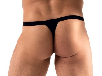 Svenjoyment String mit Glitzer-Steinen Gr. L