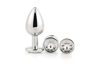 Dreamtoys Gleaming Love Silver Plug Set