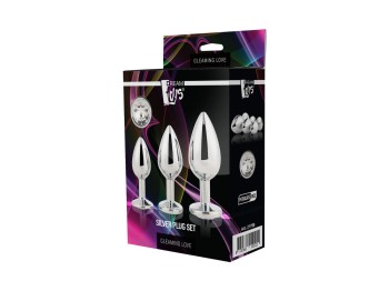 Dreamtoys Gleaming Love Silver Plug Set