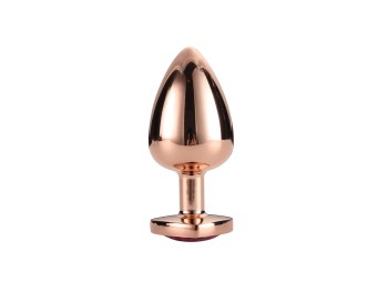 Dreamtoys Gleaming Love Rose Gold Plug large