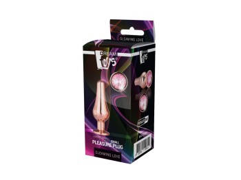 Dreamtoys Gleaming Love Rose Gold Pleasure Plug