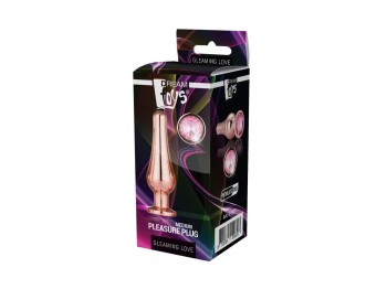 Dreamtoys Gleaming Love Rose Gold Pleasure Plug