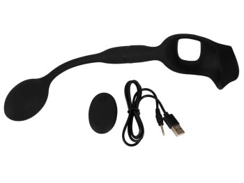 Rebel Cock Ring with RC Butt Plug