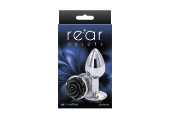 NS Novelties Rear Assets Plug Rose small schwarz