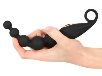 ANOS Analvibrator Anal Beads mit Vibration 22 cm