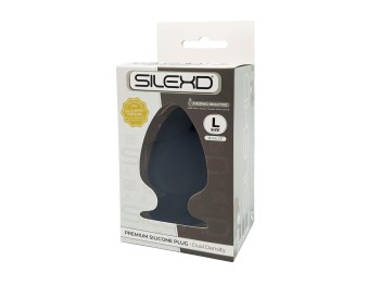 SILEXD Premium Silicone Plug large 13 cm schwarz