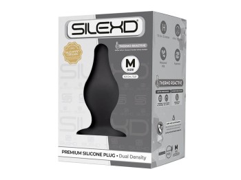 SILEXD Premium Silicone Plug Model 2 medium schwarz