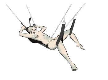 You2Toys Sex Swing - Leder Sling