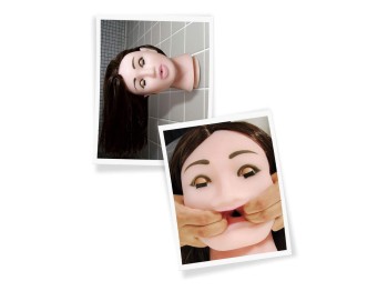 Pipedram Extreme Toyz Fuck My Face Mega Masturbator braun