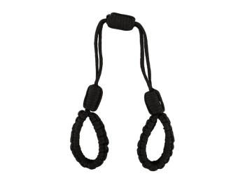 Bad Kitty Cuffs Rope schwarze Handfessel aus Seilen Gr. S/M