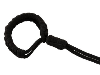 Bad Kitty Cuff Set Rope Hogtie schwarz
