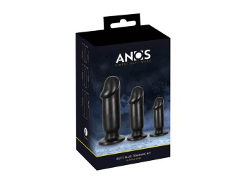 ANOS 3-teiliges Analplug-Set