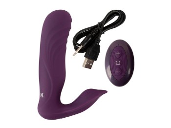 Javida Shaking-Vibrator kombiniert mit Klitorisvibrator