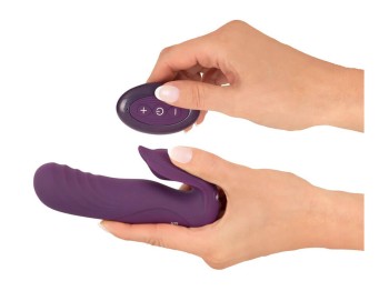 Javida Shaking-Vibrator kombiniert mit Klitorisvibrator