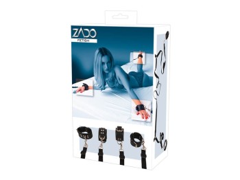 Zado Leder Bettfessel-Set