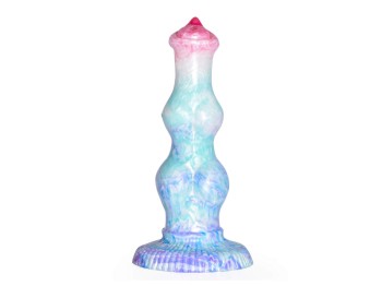 Monster Dildo Eisdrache mit 4 Hoden