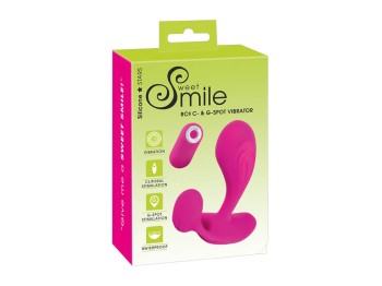 Sweet Smile RC C & G-Spot Vibrator pink