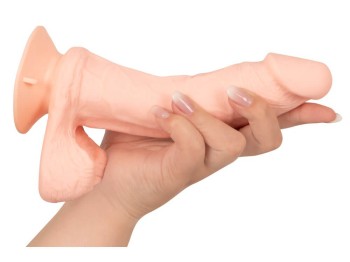 Nature Skin Bendable RC Vibrator with Balls