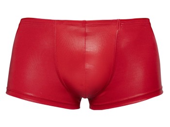 Svenjoyment Pants im knallroten Glanzlook Gr. M