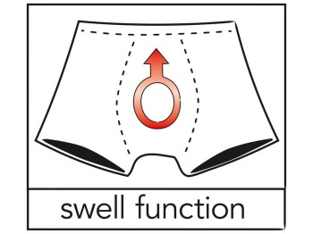 Black Level Lack-Slip mit abknöpfbarem Beutel Gr. M