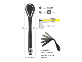 PENISPLUG Vibrating Bendable Dilator