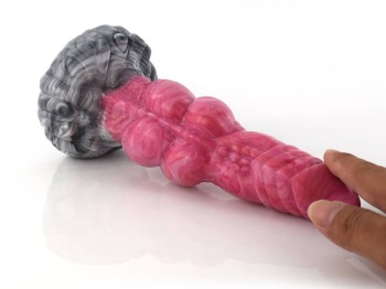 Monster Dildo Alien mit 4 Hoden