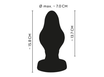 ANOS Super Soft Butt Plug large ANOS Super Soft Butt Plug large