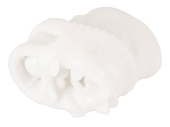 Stroker Super Soft Masturbator & Vibrating Bullet weiß