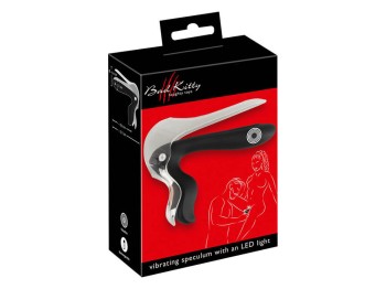 Bad Kitty Vibrating Speculum with an LED Light