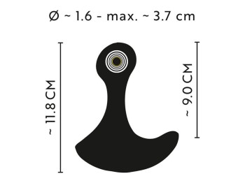 ANOS RC Prostate Massager with Vibration