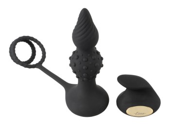 Rebel RC Butt Plug with Cock & Ball Rings