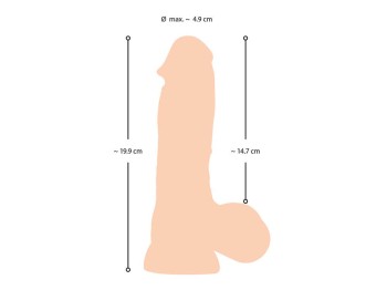 Nature Skin Dildo moveable Skin - Handjob Trainer