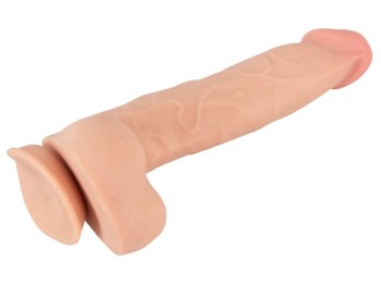 Nature Skin Dildo with moveable Skin large 24 cm