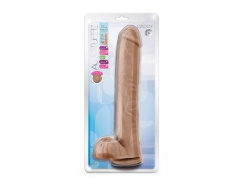 Double Layer Dildo Daddy Au Naturel 35 cm mocha