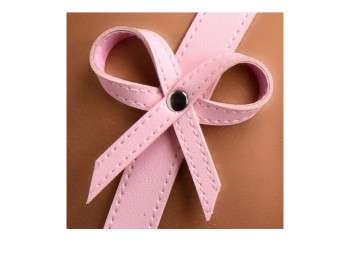 Strict Bondage Harness mit Handfesseln Rosa Gr. XL/XXL