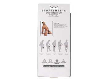 Sportsheets Saffron Monte Strap on rot