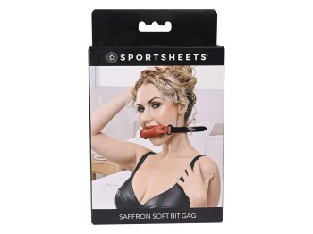 Sportsheets Saffron soft Knebel rot