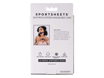 Sportsheets Saffron Interchangeable Gag