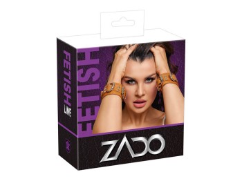ZADO Handfesseln aus Leder braun