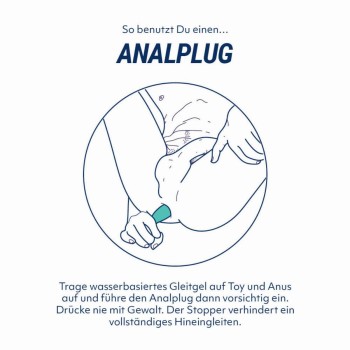 Gildo - Glas Analplug Nr. 23