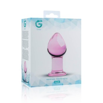Gildo - Glas Analplug Rosa Nr. 26
