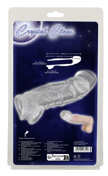 You2Toys Penis Sleeve with extension + ball ring