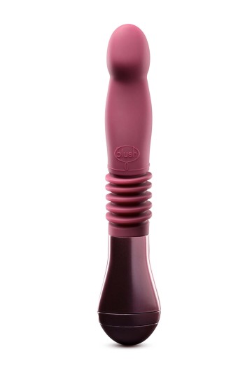 Temptasia Trixie Stoßender Dildo weinrot