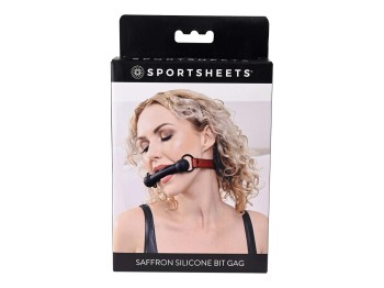 Sportsheets Saffron Silicone Bit Gag Knebel