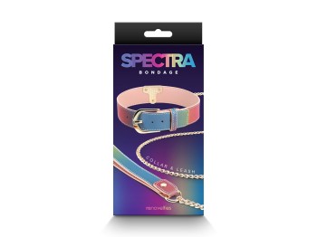 Spectra Bondage Halsband Rainbow