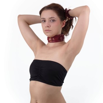 Restraints Bondage Set Elegance Weinrot