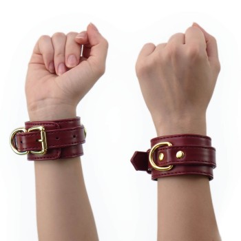Restraints Bondage Set Elegance Weinrot