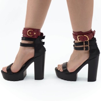 Restraints Bondage Set Elegance Weinrot