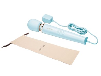 Le Wand Powerful Plug-In Sky Blue Vibrating Massager
